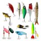 thumbnail image 3 of 12 Señuelos Para Pesca De Lubina, Para Agua Salada Y Dulce, 3D Realistas, 3 of 9