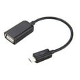 thumbnail image 1 of axGear Micro USB to USB Female Adapter Cable for Power Charing and OTG Device, 1 of 6