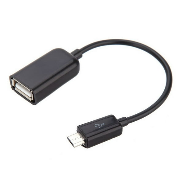 Micro adaptateur Micro USB mâle vers USB femelle OTG