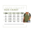 thumbnail image 3 of TIYOMI Ladies Plus Size 4X Raglan Tunic Short Sleeve Camo Crewneck Shirt Stripe Sleeve Army Green Casusal Tops Color Block Blouses 4XL 24W 26W, 3 of 3