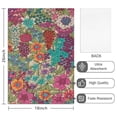 thumbnail image 2 of 6 Pcs Funny Kitchen Towels,Pioneer Flower Floral Print Pattern Microfiber Dish Towels,Kitchen Tea Towels,Kitchen Towel Set (18" X 26"), 2 of 7