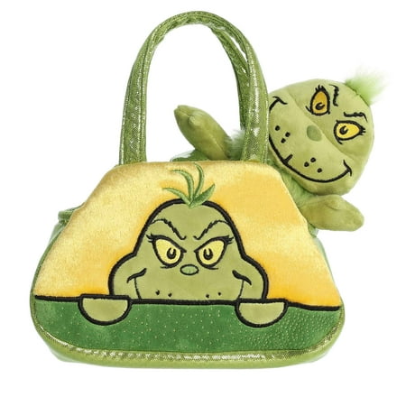 Aurora - Small Green Dr. Seuss - Fancy Pal 7.5 Peek-A-Boo Grinch - Whimsical Stuffed Animal