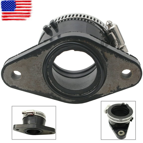 Carburetor Intake Manifold Boot For TRX350 Honda FE FM TE TM Rancher 350 00-06