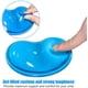 thumbnail image 4 of Almohadilla de reposamuñecas de gel de silicona suave para ratón Cojín de almohada de mano fresca, soporte de muñeca para ratón, ergonómico Sincero Hogar, 4 of 6