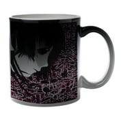 KuzmarK Black Heat Morph Color Changing Coffee Cup Mug 11 Ounce - Anime Fairy