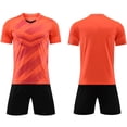 thumbnail image 3 of Iyufng 2 Pieces Sports Outfit, Summer Printed Soccer Jersey and Shorts Set,Boys and Girls, 3 of 9