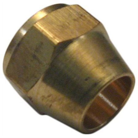 5/8" Brass Short Flare Nut,PartNo F40006 JonesStephens