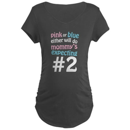 

CafePress - Mommy s Expecting #2 Maternity Dark T Shirt - Maternity Dark T-Shirt