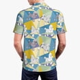 thumbnail image 5 of Rocae Cute Poodle Dog for Men's Short Sleeve Polo Shirt, Quick Drying Performance Moisture Wicking Sports Men's Golf Shirt Medium, 5 of 9