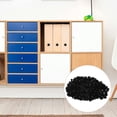thumbnail image 1 of LIFKOME 200Pcs Round Plastic Hole Plugs For Furniture Finishing In Black, 1 of 6