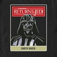 thumbnail image 2 of Men's Star Wars: Return of the Jedi Return of the Jedi Darth Vader Card Graphic Tee Black Small, 2 of 5