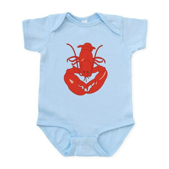 CafePress - Maine Lobster Body Suit - Baby Light Bodysuit, Size Newborn - 24 Months