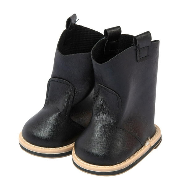 Botas de Muñeca Zulema 18 Pulgadas PU Negro