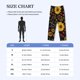 thumbnail image 4 of Fotbe Sunflowers Leaves Pantalones de Pijama para Hombre, Pantalones de Dormir, Pantalones de Casa con Cintura Ajustable y Bolsillos-Small, 4 of 6