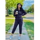 thumbnail image 4 of Conjunto Deportivo PRETTYGARDEN Mujer 2 Piezas Azul Marino XL, 4 of 5