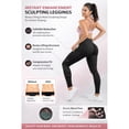 thumbnail image 5 of Anti Cellulite Compression 3D Leggings Women Butt Lifting Tummy Control with Resistance Bands Gym Yoga Pants, 5 of 9
