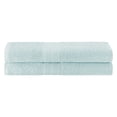 thumbnail image 2 of BNM Eco-Friendly Cotton Bath Sheet Set of 2, Aqua Marine, 2 of 5