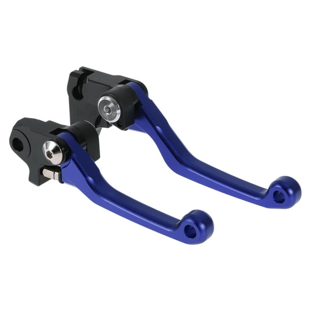Palancas de freno y embrague cortas para Yamaha WR250F 2017-2022, palanca de freno de manillar de motocicleta, aleación de aluminio, azul sólido, 1 par