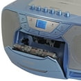 thumbnail image 4 of Jensen Bluetooth MP3 Boombox, Blue, CD-590-BL, 4 of 6