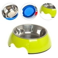 thumbnail image 3 of Pet bowl dog bowl cat bowl non-slip dual-use stainless steel single bowl food bowl, 3 of 5