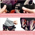 thumbnail image 4 of Swan Foldable Car Trash Bin with Lid, Leak-proof Mini Garbage Can – Hanging Storage Bag Included, 4 of 6