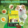 thumbnail image 6 of Oimmal Pre & Probiotics Chews for Dogs - 60 Soft Chews(Duck Flavor), Digestive Probiotics for Gut Flora & Immune Support, Fresher in Smaller Packages - 1pack, 6 of 11