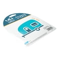 thumbnail image 6 of Camco Life Is Better at the Campsite Teal RV Teardrop Sticker Decal (53255), 6 of 6