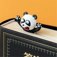 thumbnail image 2 of Panda+Donkey Creative 3D Stereoscopic Animal Bookmark Funny Bookmark 2Pcs office supplies, 2X Animal Bookmarks Office&Craft&Stationery, Multi-color, 2 of 4