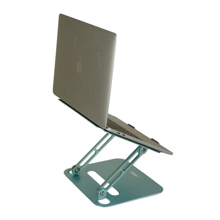 UPC: 0712038310807 | RISE Adjustable Height tilLaptop Desk Stand – Ocean Blue
