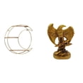 thumbnail image 1 of Estante de almacenamiento de pared,Estantería colgante de pared de metal de 3 niveles para decoración de dormitorio,Escultura,Estatua de resina,figura decorativa para el hogar.,Esculturas de, 1 of 8