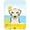 Yellow, variant on Carolines Treasures  Black Labrador Summer Beach Mouse Pad