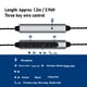 thumbnail image 3 of Cable Para Auriculares, Cable De Sonido Para Auriculares Con Control De Volumen De 1,2 M, Interfaz De 3,5 Mm Para Mantenimiento De Reparación, 3 of 7