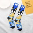 thumbnail image 6 of Saiise Bluey Funny Socks Men Women Boys Kids Adults Novelty Graphic Crew Tube Socks Crazy Design Casual Dress Socks for Sports,Running,Travel, 6 of 7