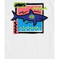 thumbnail image 3 of Jaws - Shark Doodle Square - Men's Short Sleeve Graphic T-Shirt, 3 of 5