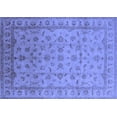 thumbnail image 1 of Ahgly Company Indoor Rectangle Oriental Blue Industrial Area Rugs, 4' x 6', 1 of 4
