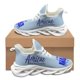 thumbnail image 1 of Zapatos de malla ligeros y resistentes al desgaste para mujer, con diseño de marca, zapatillas cómodas con punta redonda, tenis masculinos, 1 of 6
