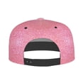thumbnail image 3 of Uemuo Sparkly Pink Glitter Pattern Women's Baseball Cap,Straight Brim Hat,Golf Dad Hat,Travel Hat,Sun Protection Cap,Everyday Accessory, 3 of 9