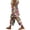 Red, variant on Women Casual Pants Elastic Waist Drawstring Harem Pants Digital Floral Print Beach Office Shopping Daily Long Trousers