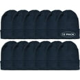thumbnail image 3 of Yacht & Smith 12 Pack of Winter Beanie Hats Bulk for Men Women Kids, Wholesale Winter Hat Beanies, 3 of 6