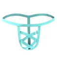 thumbnail image 2 of TMOYZQ Mens Jockstrap Underwear Hollow Out Low Waist Strappy T-Back G-String Thong Athletic Supporters Jock Straps Male Lingerie Underpants, 2 of 4