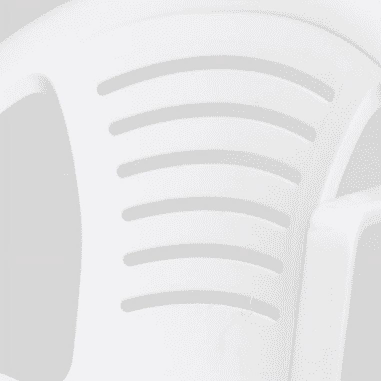 Sanchia White Plastic Chair for Adults - Durable Outdoor Seating