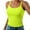 Light Green2, variant on RMGVDSD Women Slim Fit Tank Top Women Spaghetti Strap Neck Ribbed Tank Tops Bodycon Camisole Basic Sleeveless Layering Shirts Basic Tank Shirt