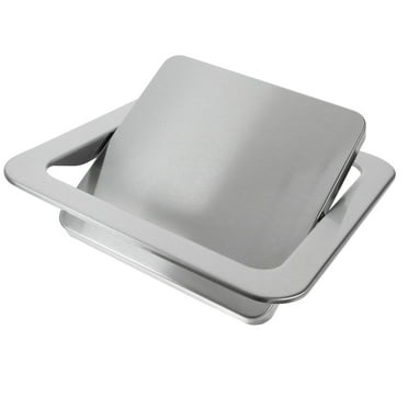 Square Trash Can Lid Kitchen Items 430 Stainless Steel