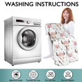 thumbnail image 6 of White Buffalo Skull Flower Arrow Pattern Wearable Oversized Blanket,Wearable Blanket Hoodie for Adults,Cozy Hooded Blankets with Super Pockets,Super Warm Fuzzy Pullover for Women & Men, 6 of 6
