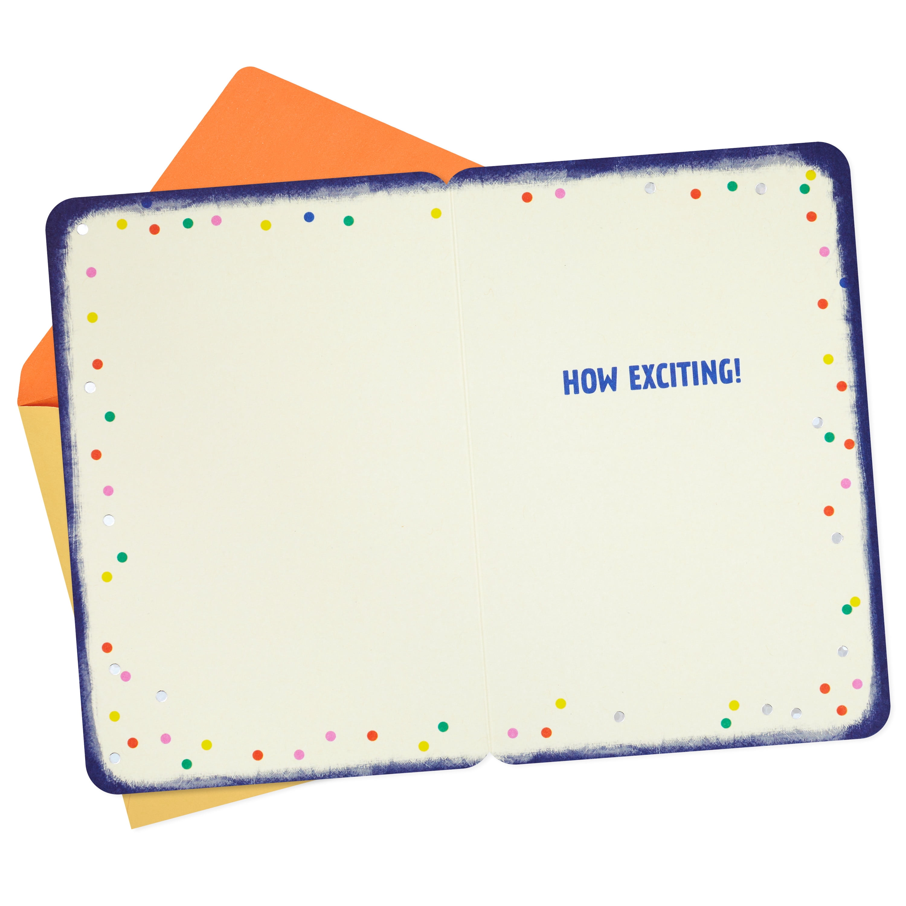 Hallmark Just Because Congratulations Greeting Card (How Exciting!)