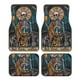 thumbnail image 1 of Fotbe Coffee-Drinking Skull Juego de 4 Tapetes para Auto con Estampado – Alfombrillas de Goma Reforzada, Diseño Antideslizante, Protección para Todo el Año – Vehículos, Autos, Camionetas y SUVs, 1 of 7