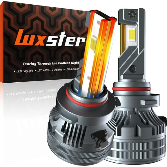 LUXSTER Punisher 40000LM Fit for 1994-2003 Ford F150 LED Headlight Bulbs - Low Beam and High Beam,Pack of 2