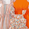 thumbnail image 4 of Girls Dresses Toddler Girls 3-Pack Casual Print Skater A-Line Dress, 4 of 4