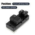 thumbnail image 2 of Unique Bargains 25401-ZP50A Car Power Window Switch Front Left for Nissan Frontier 2007-2017, 2 of 10