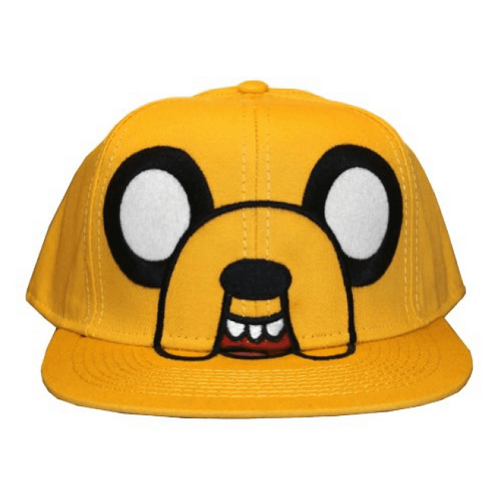 Adventure Time Jake Face Adult Adjustable Flat Bill Hat Cap Walmart